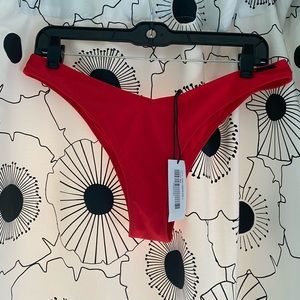 KENDALL + KYLIE Red Bikini Bottoms